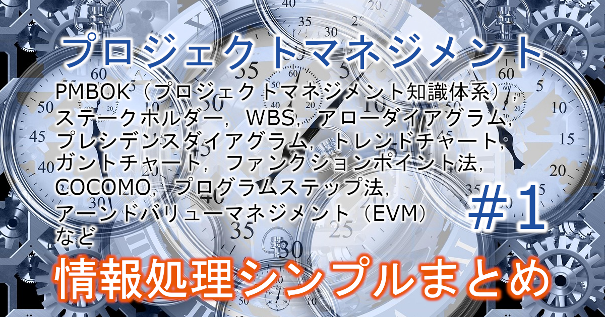 プロジェクトマネジメントに関するブログのアイキャッチ画像