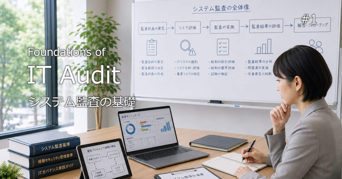 システム監査のブログに関するアイキャッチ画像